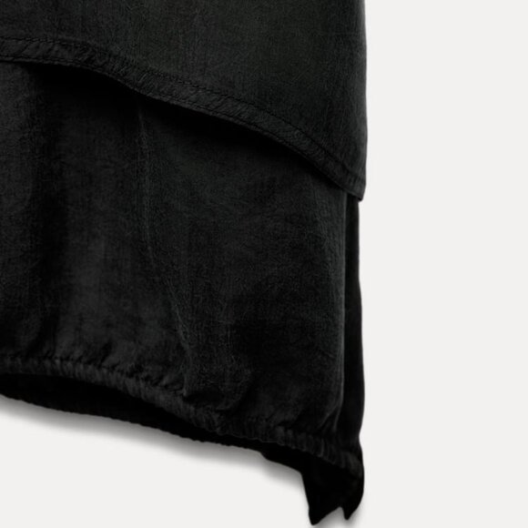 ZARA Short V-Neck, Sleeveless Dress ZW Collection - Size SMALL - Picture 9 of 15